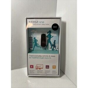 Fitbit One Wireless Activity and Sleep Tracker Black (FB103BK)NEW/FACTORY SEALED